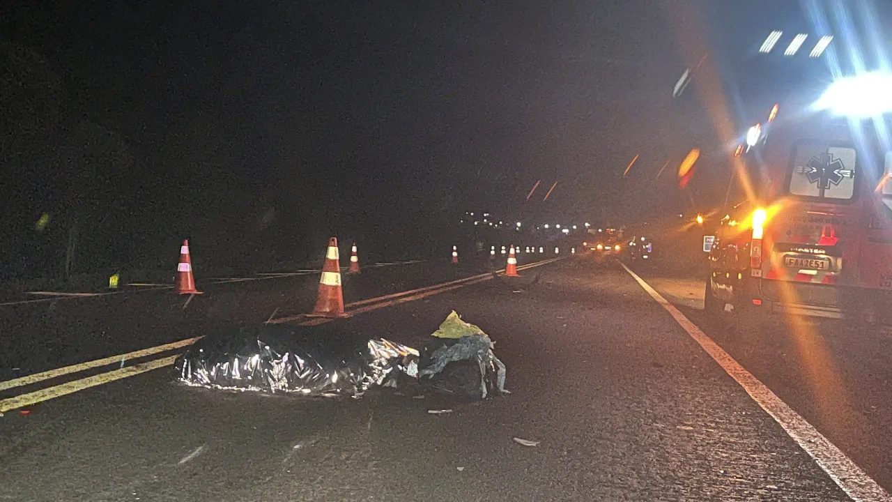 Tragédia na BR-369: motociclista morre em grave acidente próximo a Corbélia