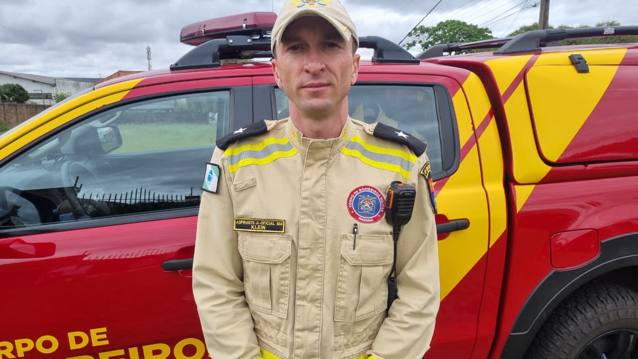 “Chegamos e havia três vítimas”: Bombeiros e Samu atuam juntos após colisão entre motos em Cascavel