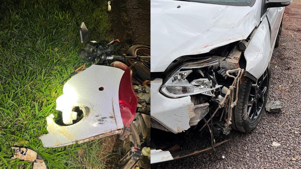 Imagem referente a Polícia Civil apreende carro envolvido em acidente que matou motociclista na BR-369 em Corbélia
