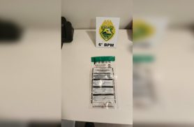 Polícia Militar apreende haxixe marroquino no Bairro Interlagos