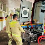 Imagem relativa a Que perigo! Mulher sofre queimaduras após cair sobre panela de água quente