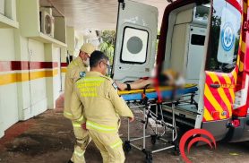Que perigo! Mulher sofre queimaduras após cair sobre panela de água quente