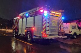 Vazamento de gás deixa bombeiros e vizinhança em estado de alerta na Rua Haiti, em Cascavel