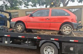Guarda Municipal recupera veículo com indicativo de furto no Bairro Santa Cruz