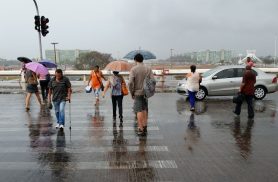Chuvas persistem em praticamente todas regiões do país Chuvas persistem em praticamente todas regiões do país