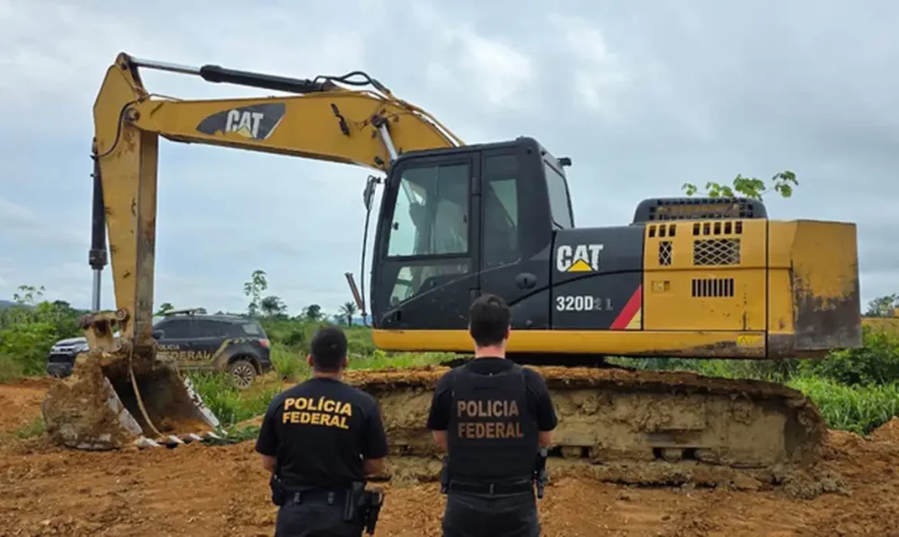 Imagem referente a Polícia Federal faz ação contra garimpo ilegal no Pará