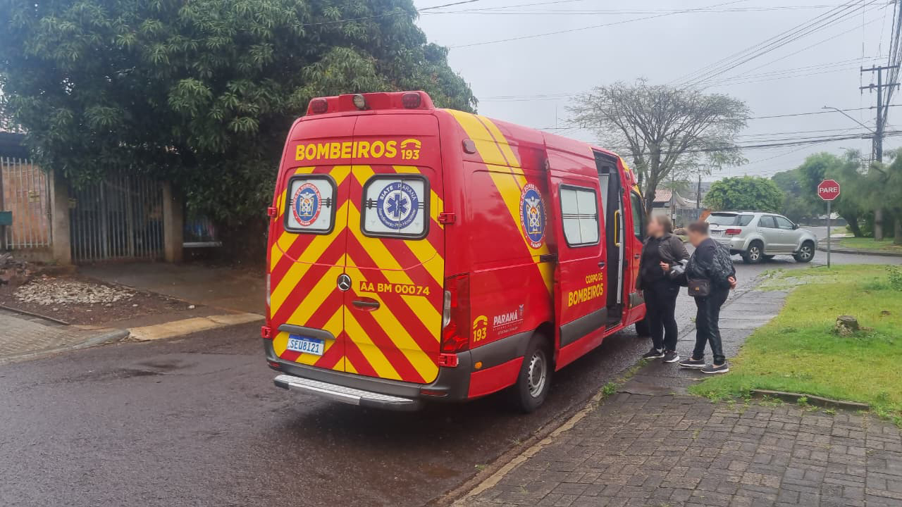 Queda dentro de casa deixa homem de 76 anos ferido no bairro 14 de Novembro em Cascavel