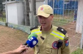 Idosa entra em parada cardíaca após atropelamento e é reanimada, relata Corpo de Bombeiros