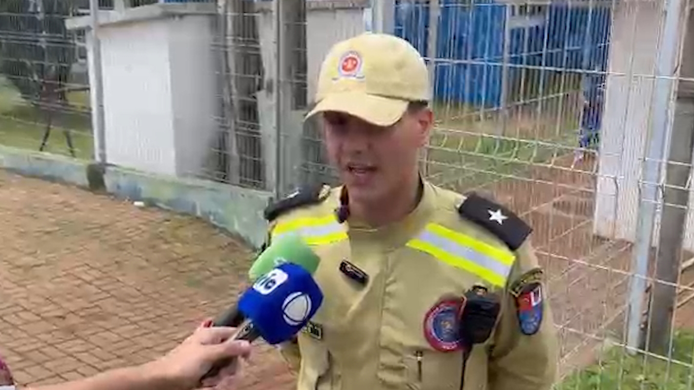 Idosa entra em parada cardíaca após atropelamento e é reanimada, relata Corpo de Bombeiros