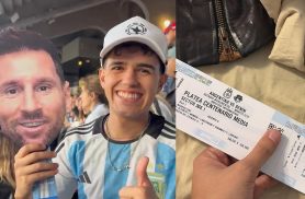 Cascavelense viaja para ver Messi e ganha ingresso horas antes da despedida