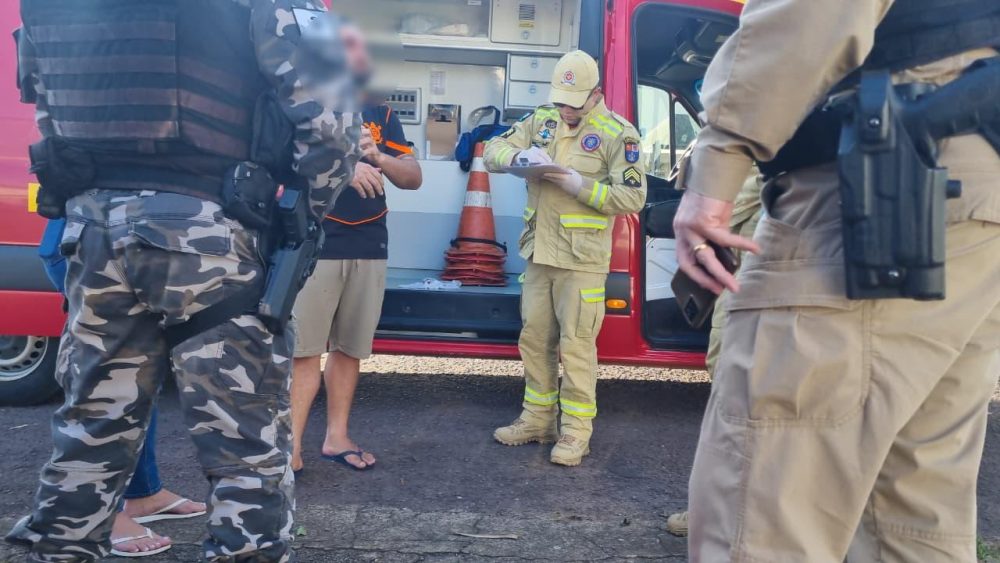 Imagem referente a Homem é vítima de agressão no Bairro São Cristóvão ao tentar recuperar caminhonete
