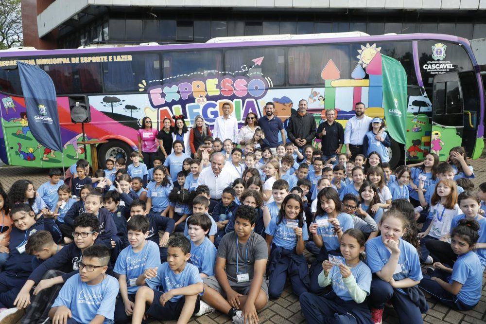 Imagem referente a Expresso da Alegria: Prefeitura lança novo programa voltado à diversão das crianças