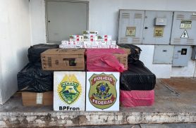 Cigarros, eletrônicos e quatro veículos são apreendidos em Altônia