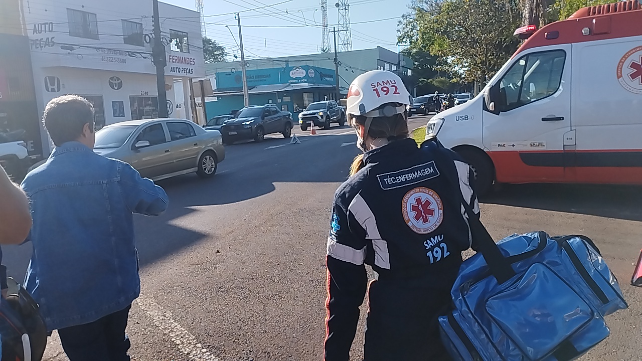 Acidente deixa trânsito parcialmente interditado em Cascavel