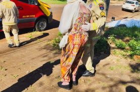 Idosa sofre lesão no braço após acidente doméstico no Bairro Floresta Idosa sofre lesão no braço após acidente doméstico no Bairro Floresta