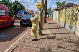 Criança precisa de atendimento do Siate em escola municipal no Bairro Pacaembu