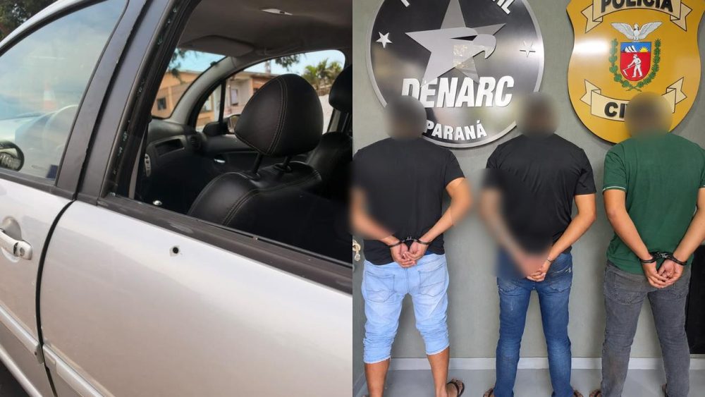 Imagem referente a Três suspeitos de tentativa de latrocínio em Foz do Iguaçu são presos