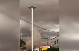 Nuvens densas em Ubiratã: será que temporal vai chegar em Cascavel? Nuvens densas em Ubiratã: será que temporal vai chegar em Cascavel?