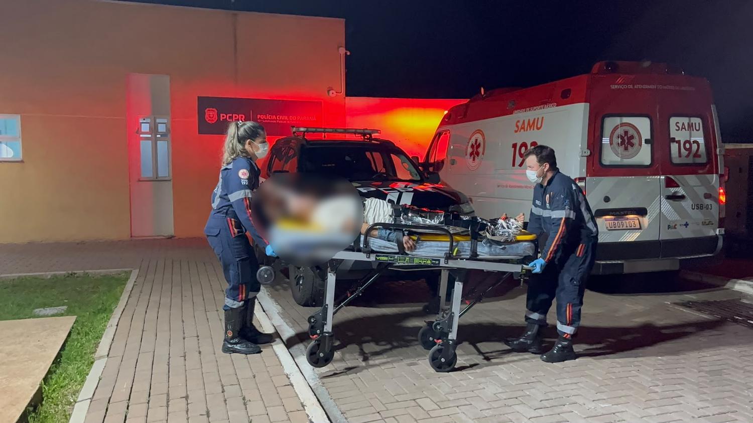 Filho bate em pai e mãe no Santa Cruz; SAMU é chamado na Delegacia