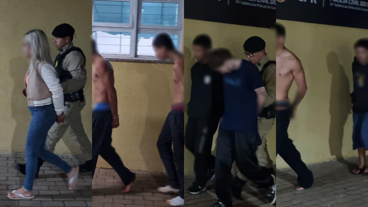 Sete pessoas são conduzidas após tentativa de assalto a hotel em Cascavel