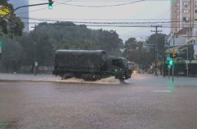 Inmet alerta para grande perigo de tempestade no Sul do país