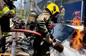 Piloto morre após queda de avião em pátio de manutenção do metrô de BH
