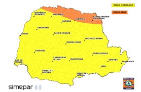 Chuva forte e risco de tempestades colocam Cascavel em alerta neste fim de semana