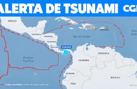 Forte terremoto coloca Panamá e sete países ao redor em alerta de tsunami