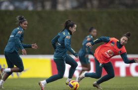 Seleção feminina estreia no Beira-Rio em amistoso contra Argentina