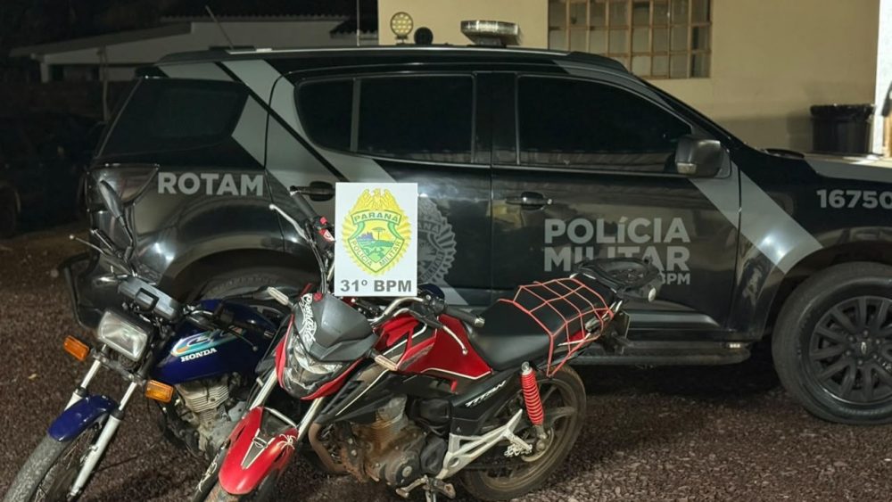 Imagem referente a ROTAM apreende maconha e haxixe após perseguição a motociclistas em Jesuítas