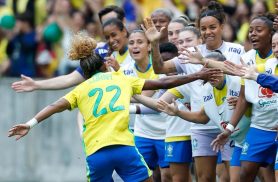 Seleção feminina faz 3 a 1 na Argentina em primeiro jogo no Beira-Rio