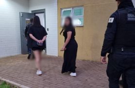 Perturbação de sossego termina com duas mulheres presas Perturbação de sossego termina com duas mulheres presas