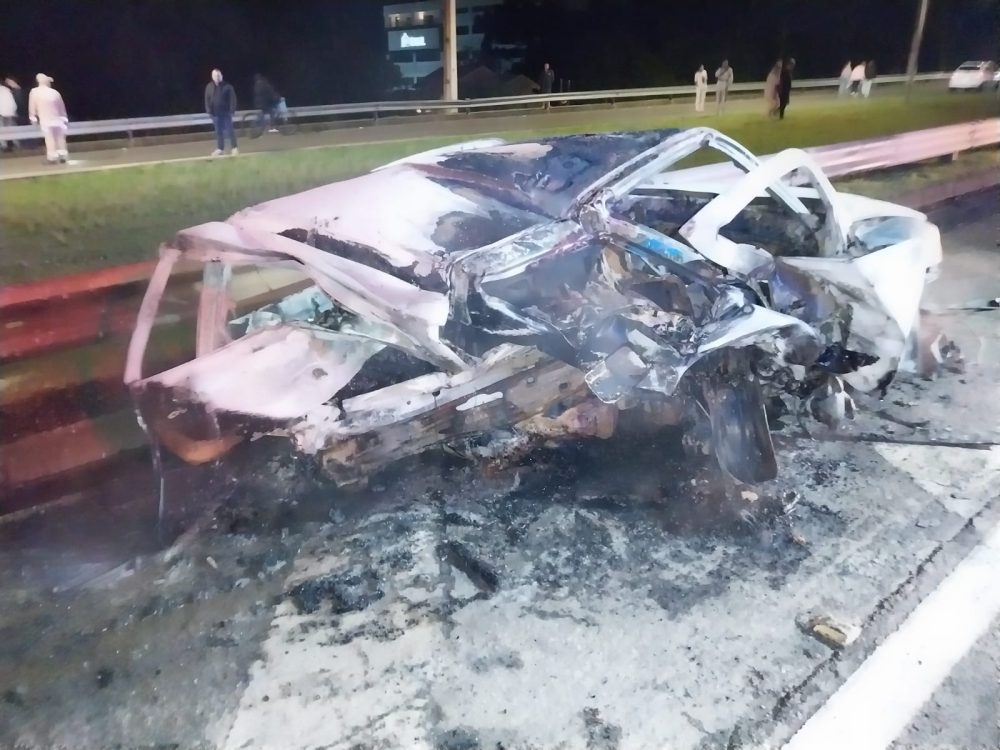 Imagem referente a Motorista embriagado foge após acidente fatal na BR-116 em Mandirituba