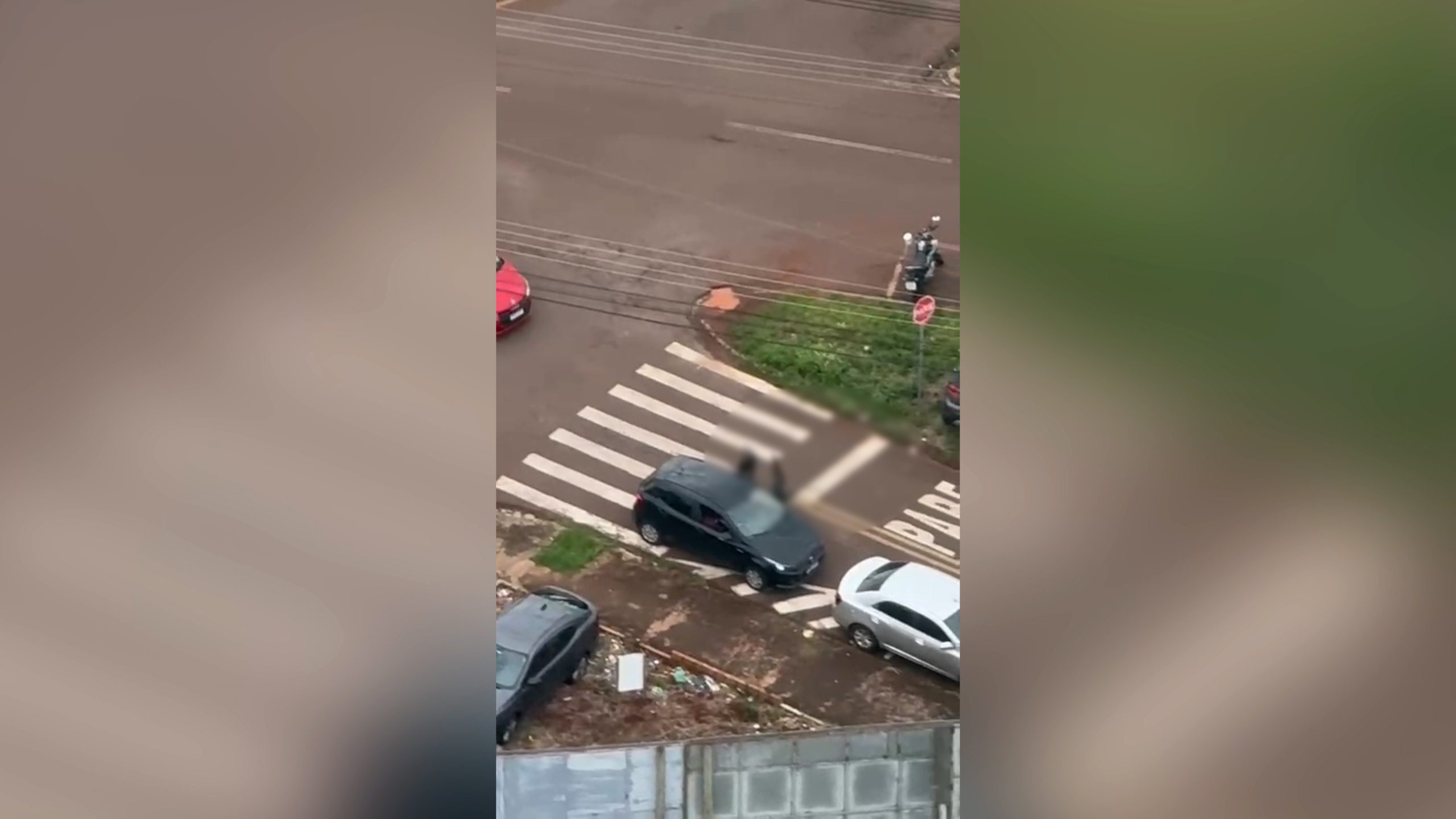 Helicóptero da PM localiza veículo roubado em Piraquara que circulava em Cascavel