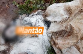 Mulher é agredida, colocada em saco de cal e abandonada na rua; companheiro é preso em