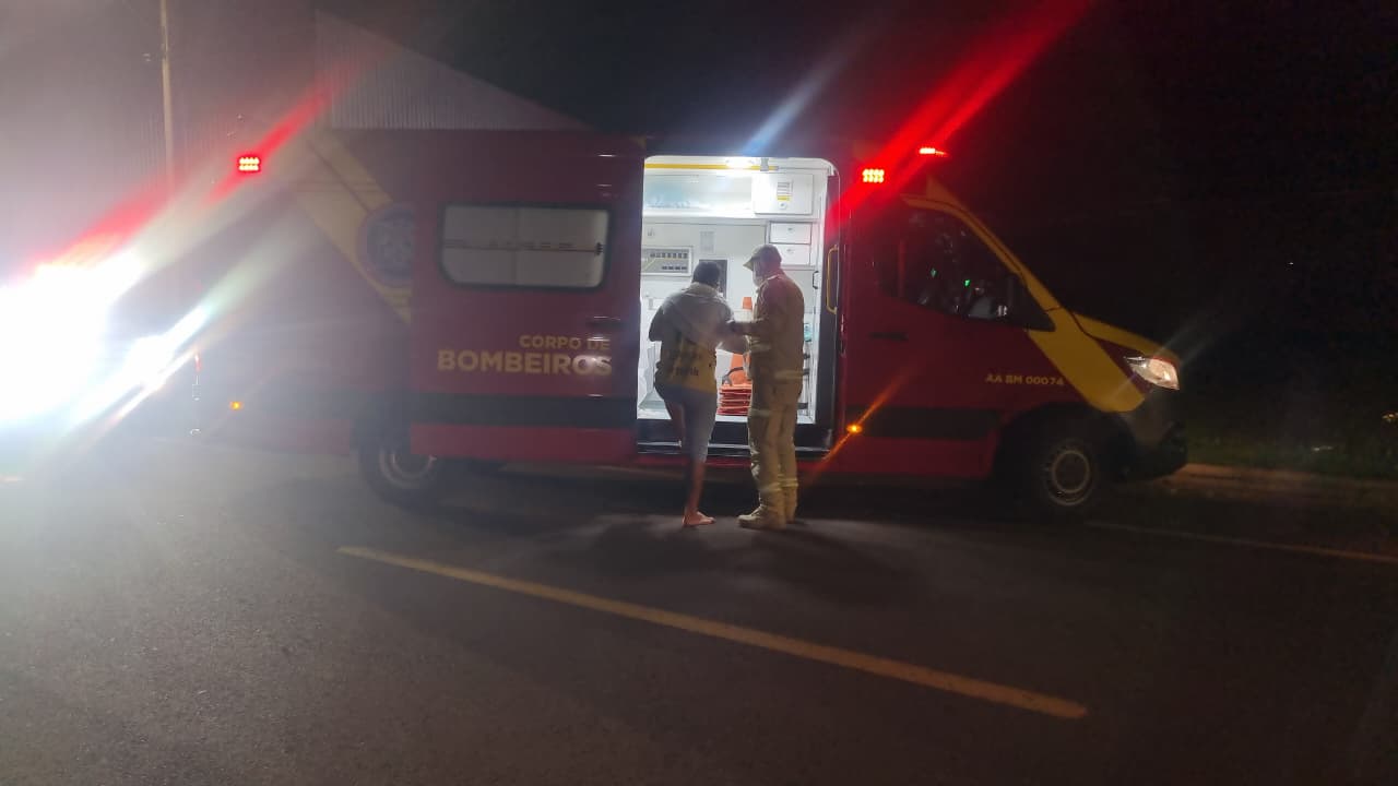 Rapaz é preso após briga familiar durante confraternização em Cascavel; uma pessoa ficou ferida