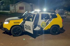 PM localiza homem ensanguentado suspeito de ferir mulher no bairro Tarumã, em Cascavel