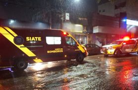 PM procura suspeito de esfaquear homem e agredir companheira na região central de Cascavel