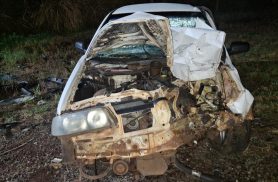 Motociclista fica gravemente ferido e motorista é preso após acidente na PRC-272