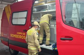 Rapaz de 28 anos fica ferido após queda dentro de casa no bairro Periolo, em Cascavel