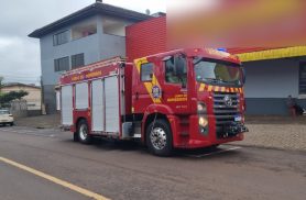 Suposto incêndio em imóvel mobiliza Corpo de Bombeiros no bairro Cascavel Velho