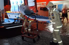 Homem sofre queda dentro de casa e é socorrido no bairro 14 de Novembro, em Cascavel