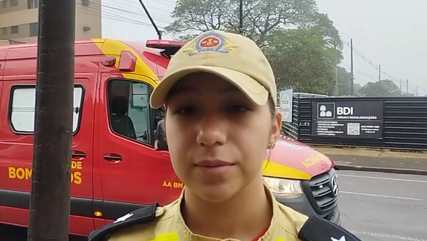 “Foi retirada pelo porta-malas a fim de garantir a preservação da coluna”, afirma tenente
