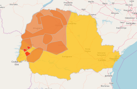 Cascavel tem novo alerta de temporal após chover quase 100 mm nas últimas 24 horas