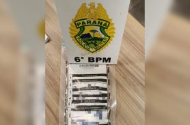 Homem é preso com cocaína após tentar se livrar da droga durante abordagem no Tropical Homem é preso com cocaína após tentar se livrar da droga durante abordagem no Tropical
