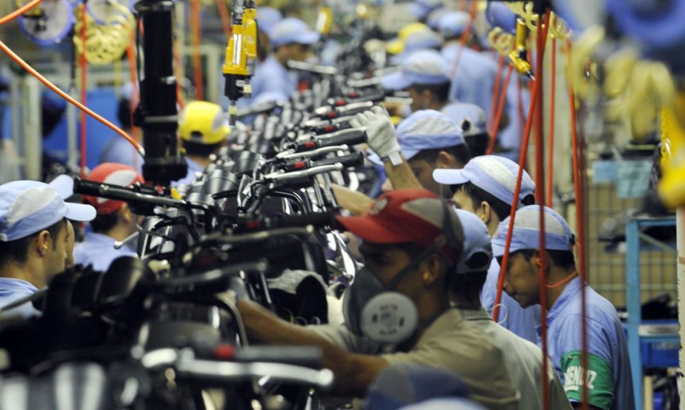 Imagem referente a Produção de motos no Brasil cresce e tem melhor setembro desde 2011