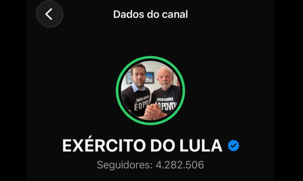 Imagem referente a TSE: Kassio autoriza reativação do canal Exército do Lula