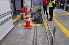 Idosa sofre queda ao sair do banheiro da Rodoviária de Cascavel