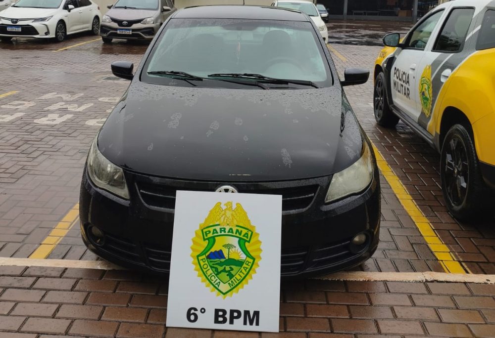 Imagem referente a Placas não correspondiam ao chassi e mulher é presa com carro adulterado no Centro