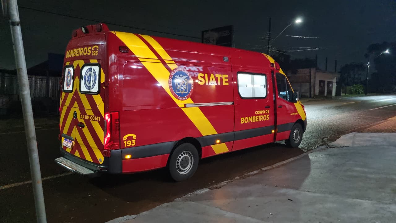 Jovem de 18 anos sofre agressão na Rua Souza Naves em Cascavel